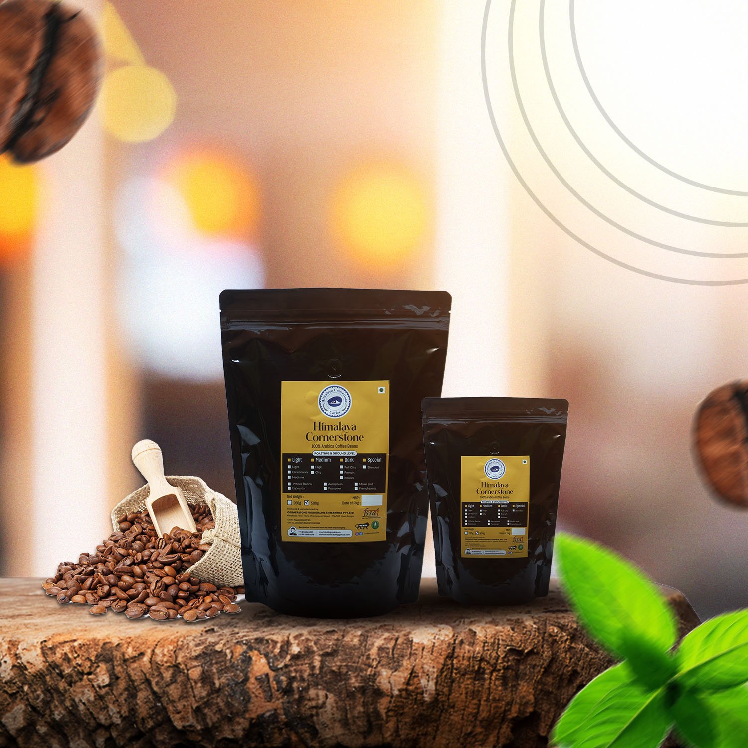 CORNERSTONE COFFEE –DARK ROAST (FRENCH)