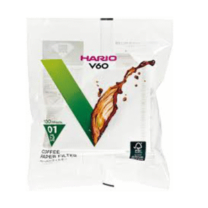 V60 Paper Filter(01) for 1-2 cups 100 sheets